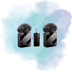 F11-2 (3 In 1) Noise Cancelling Wireless Dual Microphone