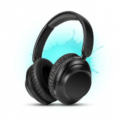 NIA J1 ANC Over-Ear Bluetooth Headphones Wireless Noise Cancelling Headset (Bluetooth 5.0)