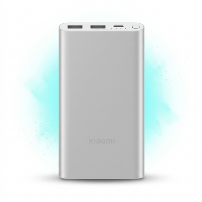 Xiaomi Mi 10000mAh 22.5W Fast Charge Power Bank – USB-C Two-Way Charging, Silver