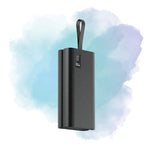 Aspor A337 30000mAh 22.5W PD Fast Charging Power Bank with LCD Display Black