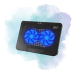 Speed-X N99 Dual Fan Laptop Cooling Pad with USB Ports & LED Light