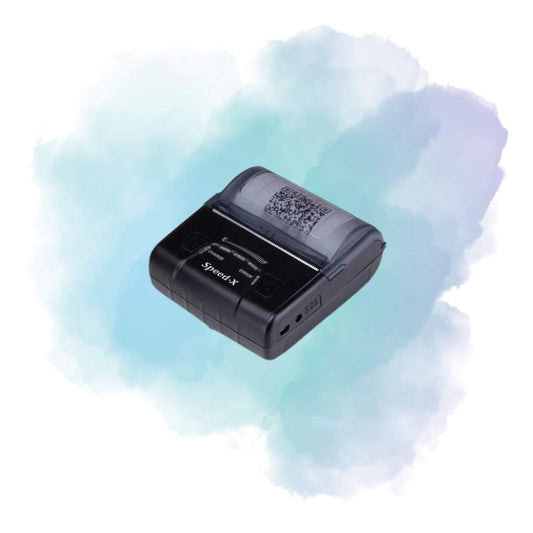 Speed-X BT600M 80mm Mini Portable Bluetooth Thermal Receipt Printer USB