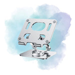 J18 360° Aluminum Tablet Stand Adjustable Foldable Holder 15cm
