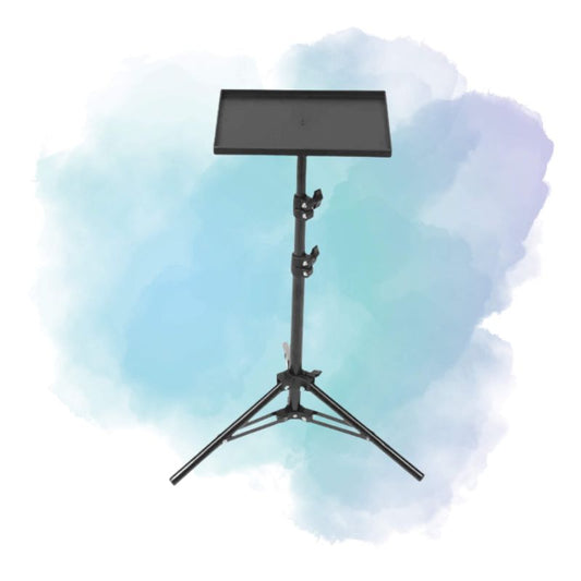 Portable Projector & Laptop Stand Tripod Adjustable Height 45-120cm