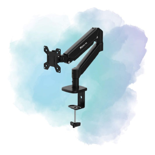 Xtrike Me HT-20 Heavy Duty Single Monitor Arm Desk Mount Black