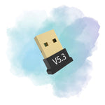 Mini Bluetooth USB Dongle 5.3 Plug & Play Adapter