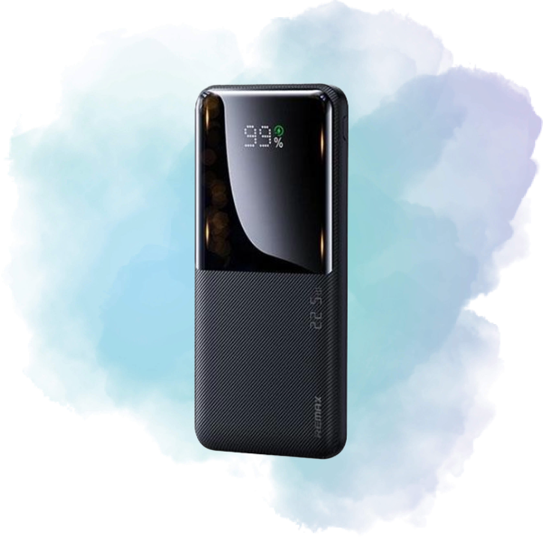 Remax RPP-622 10000mAh 22.5W + 20W PD/QC Fast Charging Power Bank (Black)