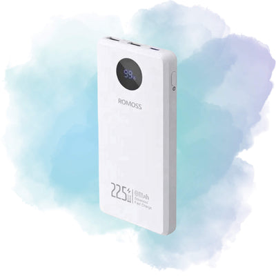 ROMOSS PHO10F 10000mAh 22.5W Fast Charging Power Bank with LCD Display