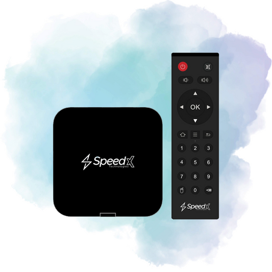 SpeedX Flare A10 Android 10 4K Smart TV Box 2GB RAM 16GB Storage Quad-Core H313