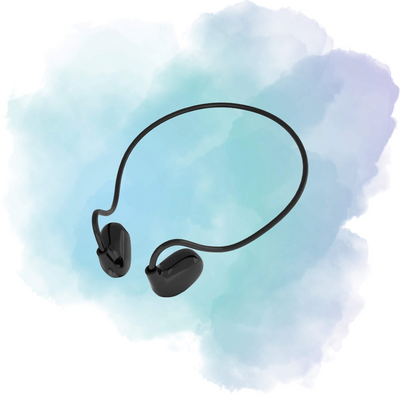 Pro Air Neck Hanging Wireless Earphone Black