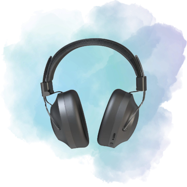 NIA WH700 Over Ear Wireless Bluetooth Headphones with Mic | Stereo Sound, FM Radio, TF Card Support, IPX4