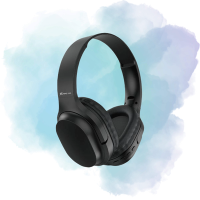XTrike Me HD-214 BK Wireless Bluetooth 5.3 Foldable Over-Ear Headphone
