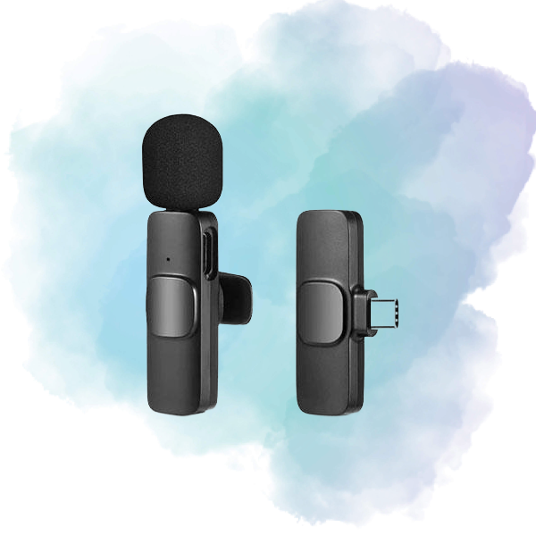 K8 Collar Wireless Microphone Type-C Supported
