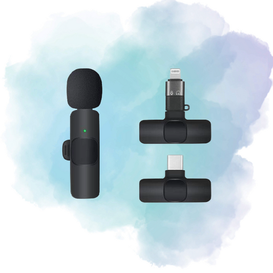 K9 Collar Wireless Microphone (iPhone/Android & Type-C Supported)
