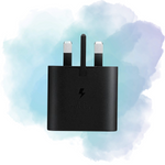 Samsung 25W Original USB-C PD Fast Charger (UK 3-Pin) – Super Fast Charging Adapter