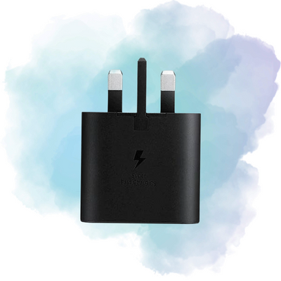 Samsung 25W Original USB-C PD Fast Charger (UK 3-Pin) – Super Fast Charging Adapter