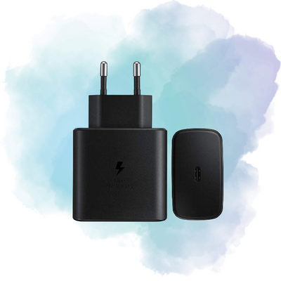 Samsung 45W EU Pin PD Super Fast Charger | USB-C Fast Charging Adapter