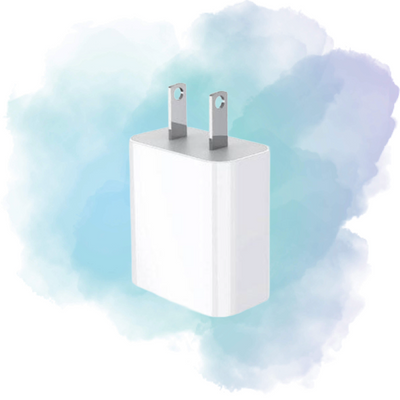 Aspor A801 20W USB-C Fast Charger QC 3.0 US Pin – White