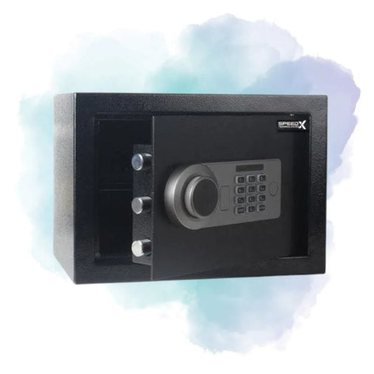 SpeedX SP-SF100 Digital Safe Box with Type-C Emergency Charging
