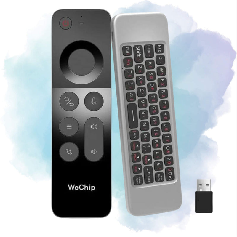 Wechip W3 Air Mouse Remote 2.4GHz Wireless Keyboard for Smart TV