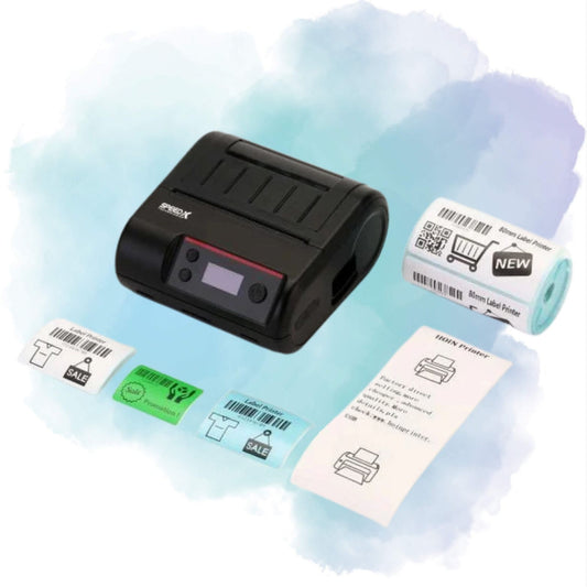 Speed-X SP-L610BT 80mm Portable Thermal Label & Receipt Printer USB Bluetooth