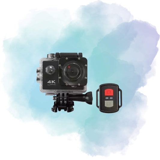 D800 4K WiFi Action Sports Camera 16MP HD Waterproof Camera with Full Accessories Kit