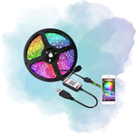 XTRIKE ME HT-5050-B3 Bluetooth V4.2 RGB LED Strip Light 3M with App Control