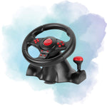 XTRIKE ME GP-903 Racing Wheel with Dual Vibration Motors for PC Gaming