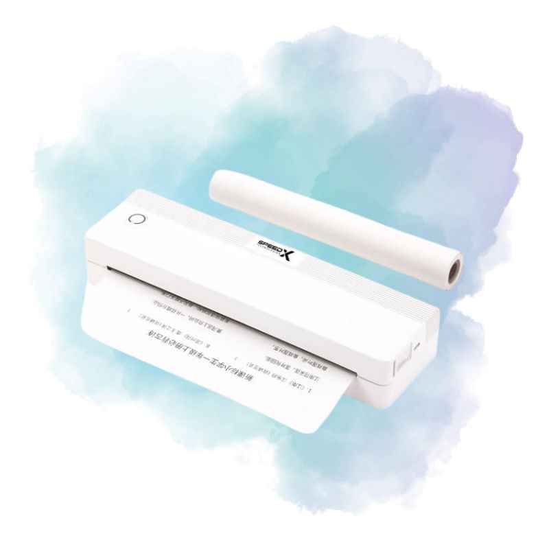 SPEED-X SP-A42 Portable Inkless A4 Thermal Printer BT WiFi USB-C