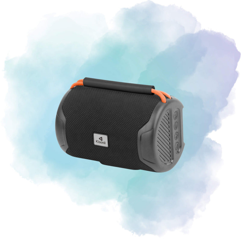 Kisonli Q39 Mini Bluetooth Speaker | 8W Wireless Portable Speaker | Bluetooth 5.3 | TF Card Support