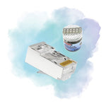 SpeedX Cat6 RJ45 FTP STP Pass Through Connector 100PCS Bottle Pack