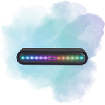 Kisonli LED-915 Wireless Bluetooth Soundbar Speaker | 10W | RGB Lights | FM, USB, TF & AUX
