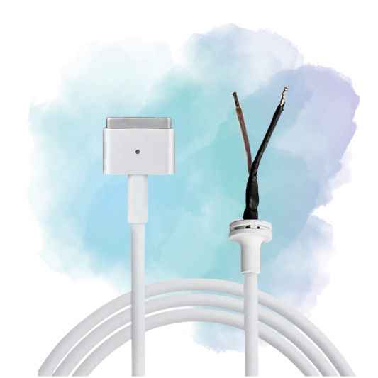 MacBook MagSafe 2 T-Tip Replacement Repair Cable for 45W 60W 85W Chargers