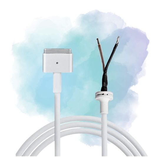 MacBook MagSafe 2 T-Tip Replacement Repair Cable for 45W 60W 85W Chargers