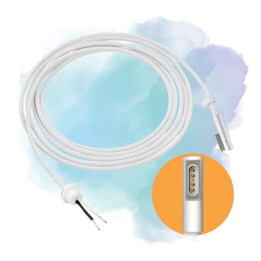 MacBook MagSafe 1 L-Tip DC Repair Cable 45W 60W 85W Charger Replacement Cord