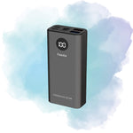 Faxite M10 Pro 10000mAh 22.5W Metal Power Bank with Digital Display & QC 4.0 Fast Charging