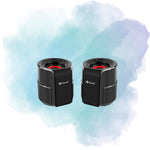 Kisonli A-909 Portable USB Computer Speakers | 6W Stereo Mini Speakers | AUX for PC & Laptop