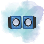 Kisonli V310 Multimedia Computer Speakers | USB 2.0 Stereo Mini Speakers for PC & Laptop