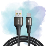 Joyroom S-A25 Light-Speed Series 3A Fast Charging Data Cable (USB-A to USB-C), 2m – Black