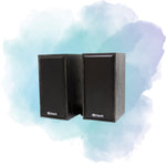 Kisonli T-002A Portable USB Powered 2.0 Stereo Speaker for PC, Laptop & Mobile