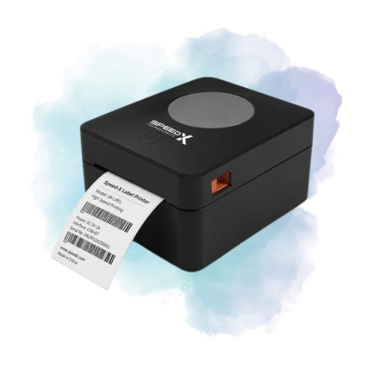 SpeedX SP-690UB 4-Inch Thermal Label Printer USB Bluetooth
