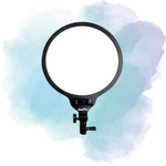 NeePho NP-33 33cm LED Soft Ring Light with 360° Rotating Pan Tilt & Type-C Power