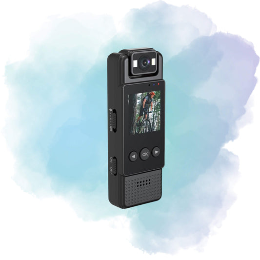 L12 Mini WiFi Body Camera 1080P Wearable Video Recorder with Night Vision & Wide Angle Lens