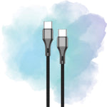 Aspor AC-19 60W Type-C to Type-C Fast Charging Data Cable (1M)