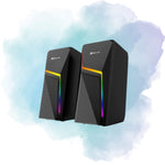 XTRIKE ME SK-503 2-in-1 Bluetooth Soundbar Speaker | BT 5.0 | RGB Backlit | 6W Stereo Gaming Speaker