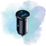Joyroom CCN05 Mini 30W USB + Type-C Fast Charging Car Charger (PD + QC3.0)