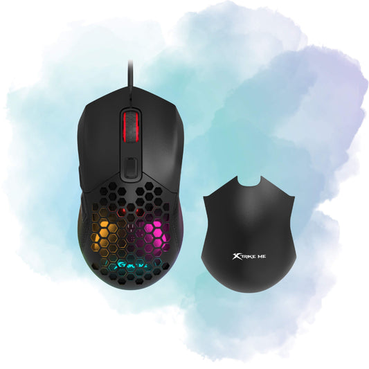 Xtrike Me GM-316 Wired RGB Gaming Mouse 7 Programmable Buttons 7200 DPI