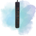 Speed-X 504PU Premium Portable Power Strip 5 Sockets 2 USB + 2 Type-C 2M