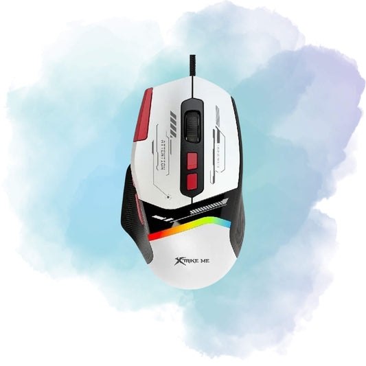XTRIKE ME GM-323 RGB Wired Gaming Mouse 12800 DPI with 8 Programmable Buttons