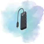 ORICO PAPW4A-C3 4-Port USB 3.0 Type-C Hub Black